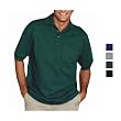 Anvil Cotton Deluxe By Anvil Pique Sportshirt With Pocket - (0070AN)