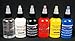 Water-Based Acrylic-Urethane Colors for Airbrush ChromaAir Paints Primary Set 2oz