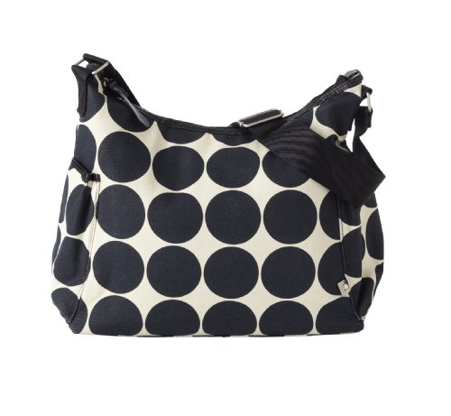 OiOi Hobo Diaper Bag - Ebony Desert Dot - 6322