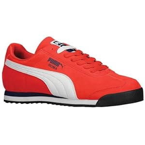 Puma - Mens Roma Sl Nbk 2 Shoes, Size: 8 D(M) US, Color: High Risk Red