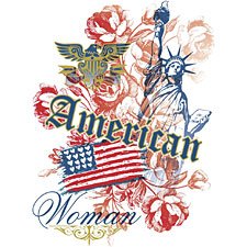American Woman Adult T-Shirt