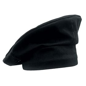 Chef Works TOCP-BLK Chef Toque, Black by Chef Works
