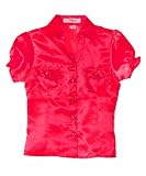 Ali & Kris Diamond Button S/S Blouse (Sizes 4 - 6X)