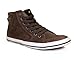 Arider AR5011 Mens Fashion High Top Sneakers - BROWN