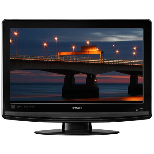 Hitachi L26D103 26Inch 720p LCD HDTV with BuiltIn DVD Player, Black