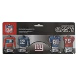 NFL New York Giants 4-Pack Uniform Magnet Set