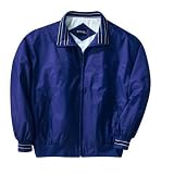 Sport-Tek Nylon Jacket with Stripe Trim