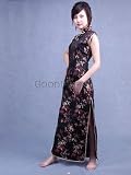 Bamboo and Plum Blossom Qipao