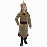 Deluxe Indian Girl Costume Set - Small 4-6