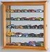 Mirrored back Hot Wheels / Matchbox / Diecast / Train Display Case Cabinet, Oak