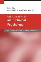 The Handbook of Adult Clinical Psychology: An Evidence Based Practice Approach