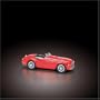 1/18 Scale Hot Wheels Ferrari 166 MM Barchetta in Red
