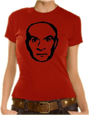Touchlines Girlie T-Shirt Louis de Funes, red, M, D1093 Preisvergleich