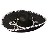 Adult Mexican Sombrero with Oversized Brim by Forum