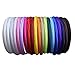 HABIBEE 21pcs Plastic Satin Headbands for Baby Girls Toddlers Kids Hair Hoops