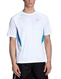K-Swiss Spliced Stripe Crew - T-shirt tennis homme