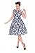 Lindy Bop 'AUDREY' Hepburn Style Vintage 1950's Spring Garden Floral Party Dress