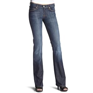 Buy 7 For All Mankind Ladies Boot Cut Jean in New York Dark by 7 For All Mankind