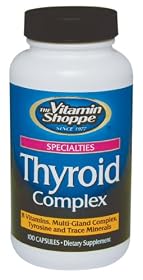 Vitamin Shoppe - Thyroid Complex, 100 capsules