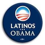 Barack Obama Official Campaign Latino Button - Pin