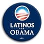 Barack Obama Official Campaign Latino Button - Pin