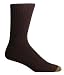 Men's Dress Socks | Gold Toe Men's Socks | Gold Toe Socks | Cotton Dress Socks | Dress Socks - Gold Toe Men's Canterbury Dress Sock, Brown,Sock Size 10-13, 3-Pack