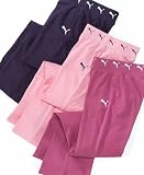 Puma - Kids Girls 7-16 Big Fall Edv Yoga Pant, Plum, Large