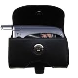 Horizontal Leather Case with Belt Clip/Loop for the Sanyo MM-5600