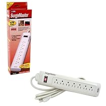 Belkin 6FT Surgemaster 7 Outlet Strip; 476 Joules; 5k Warranty