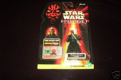 Star Wars Darth Maul Jedi Duel Talking Figure with Double Bladed Lightsaber