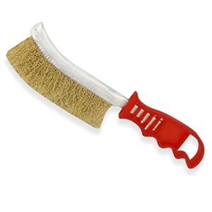 9 Brass 'Skinny' Knife Brush - GREAT Grill Brush by 