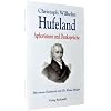 Christoph Wilhelm Hufeland - Aphorismen und Denkspr�che