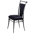 Cierra Dining Chairs - Black/ Black (Set of 2)
