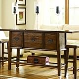Credenza w/ Pass-Thru Drawers by Hooker Furniture - Wood Tones (643-75-209) ....