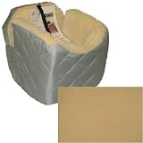 Lookout I Dog Car Seat (Vinyl Khaki, Original size 16 in.)