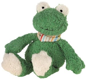 410JZThPo2L Sigikid Organic Frog Stuffed Animal