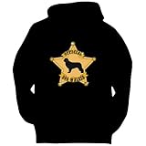 IMAGE OF OFFICIAL Newfoundland WALKER Dogs Mens Hoodie (Black, Size Large)