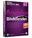 Bitdefender Total security 2012 (3 postes, 2 ans) (offre d'attachement)
