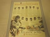 1953 Grantland Rice All Time Baseball Pitchers Advertising Sign - NFL Pitchers