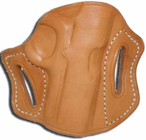 L/H Tucker & Byrd Leather Pancake Belt Holster - Glock 19-23 - Natural -