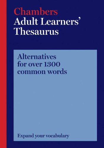 Adult Learners' Thesaurus