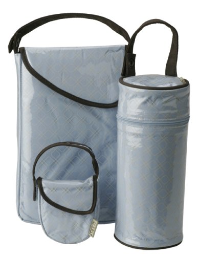 JJ Cole Essentials Travel Pod Set - Blue Square