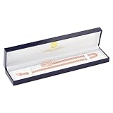 Charles-Hubert, Paris 3547-RG Rose-Gold-Plated Pocket Watch Chain