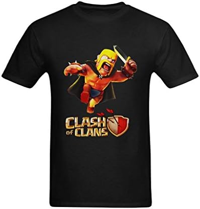 TshirtPark Men's The Member Of Clash Of Clans Barbarian T-Shirt US Size L