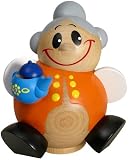 Seiffener Volkskunst eG Kugelräucherfigur Oma Lustig Höhe 12 cm