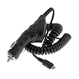 GTMax Premium Rapid Car Charger Vehicle Power Adapter with Blue LED for Blackberry Bold 9700, Storm 2 9550, Curve 8530 8520, Tour 9630, 8900 Curve Cell Phone