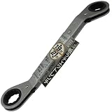 アイガーツール(EIGER TOOL) 板ラチェットレンチ オフセット型 19×21 O-12