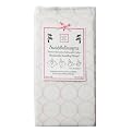 Summer Swaddle Receiving Blanket - Mod Circles- Pink