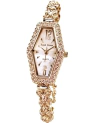 Gemorie Women Fashion Watch with Jewelry Band in Rose Gold Plating (128983)