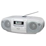 Panasonic ポータブルステレオCDシステム ホワイト RX-D45-W